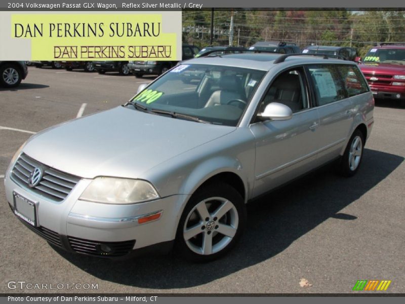 Reflex Silver Metallic / Grey 2004 Volkswagen Passat GLX Wagon