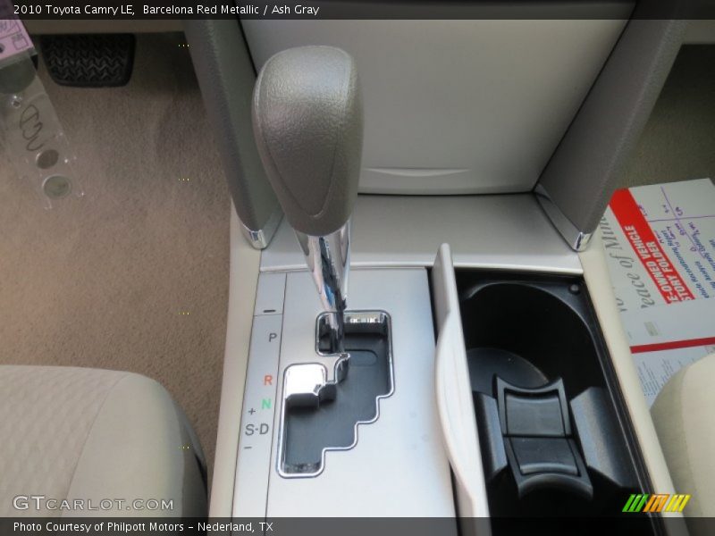 Barcelona Red Metallic / Ash Gray 2010 Toyota Camry LE