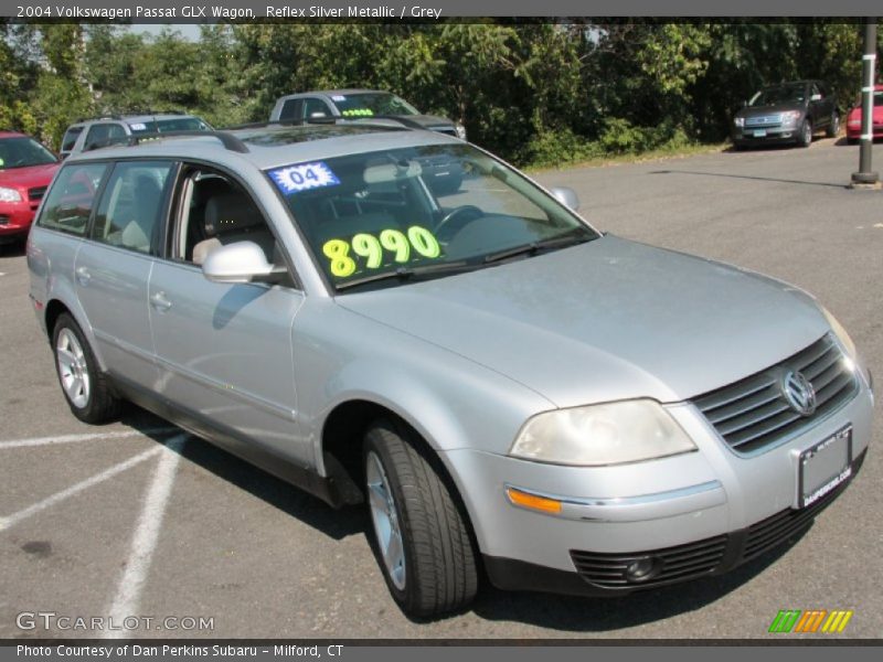 Reflex Silver Metallic / Grey 2004 Volkswagen Passat GLX Wagon