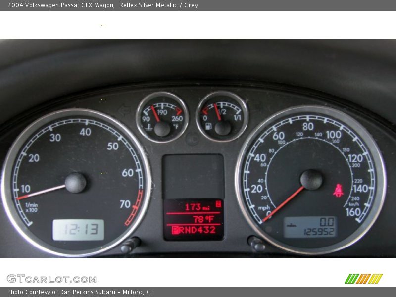 Reflex Silver Metallic / Grey 2004 Volkswagen Passat GLX Wagon