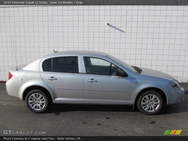 Silver Ice Metallic / Gray 2010 Chevrolet Cobalt LS Sedan