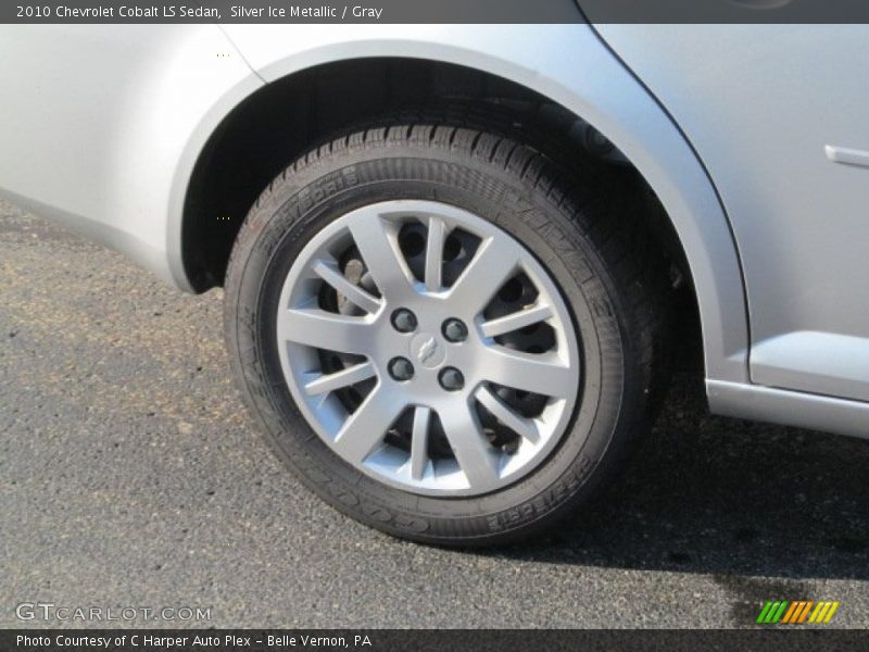 Silver Ice Metallic / Gray 2010 Chevrolet Cobalt LS Sedan