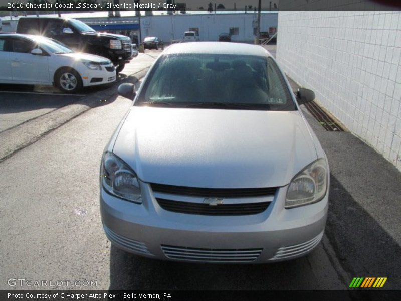 Silver Ice Metallic / Gray 2010 Chevrolet Cobalt LS Sedan