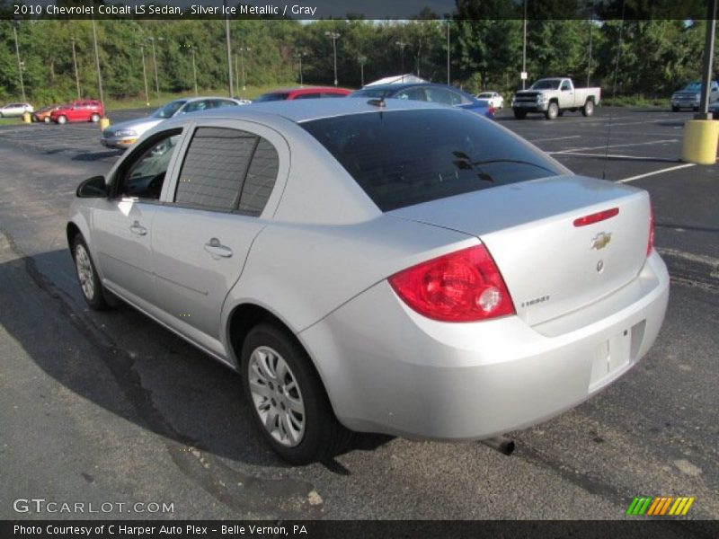 Silver Ice Metallic / Gray 2010 Chevrolet Cobalt LS Sedan