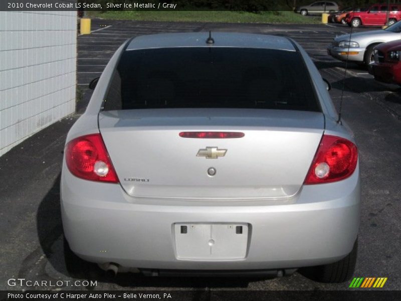 Silver Ice Metallic / Gray 2010 Chevrolet Cobalt LS Sedan