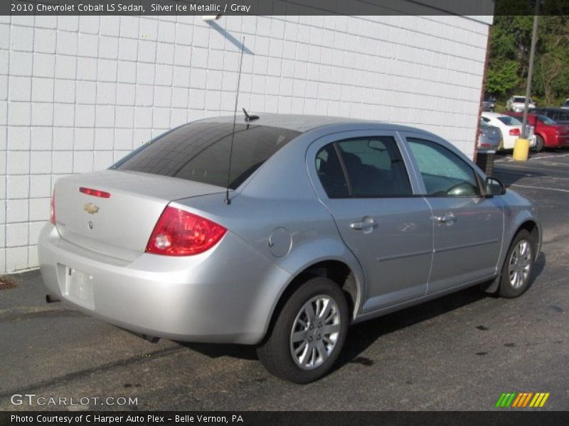 Silver Ice Metallic / Gray 2010 Chevrolet Cobalt LS Sedan