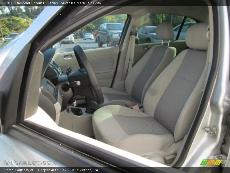 Silver Ice Metallic / Gray 2010 Chevrolet Cobalt LS Sedan