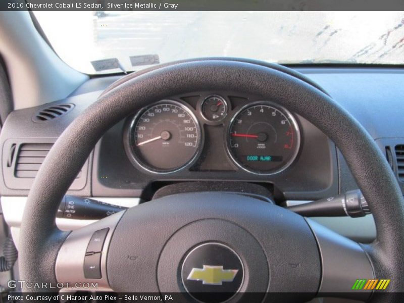 Silver Ice Metallic / Gray 2010 Chevrolet Cobalt LS Sedan