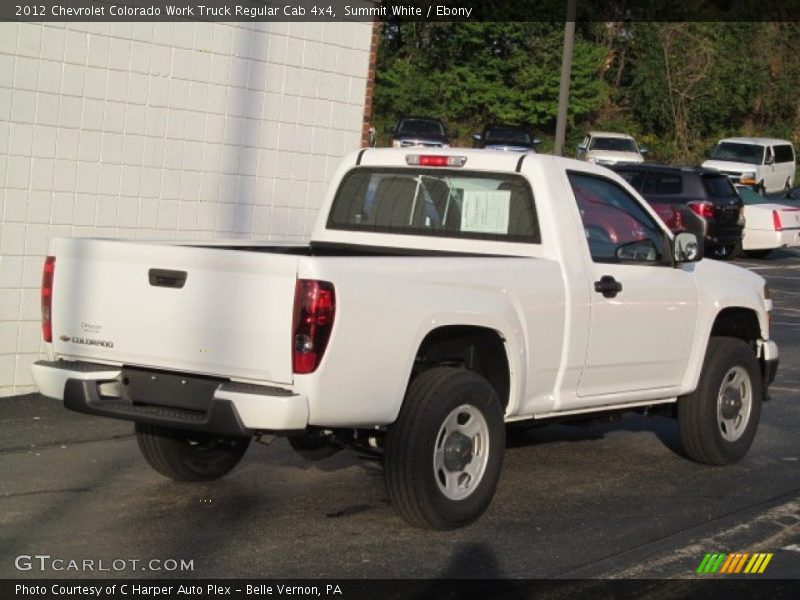  2012 Colorado Work Truck Regular Cab 4x4 Summit White