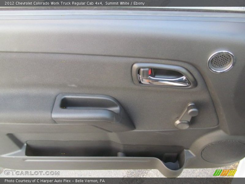 Summit White / Ebony 2012 Chevrolet Colorado Work Truck Regular Cab 4x4