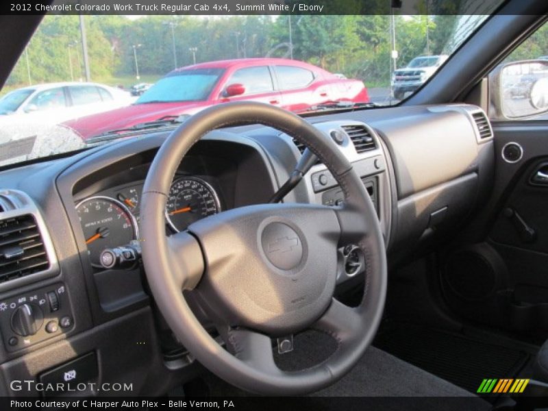  2012 Colorado Work Truck Regular Cab 4x4 Steering Wheel