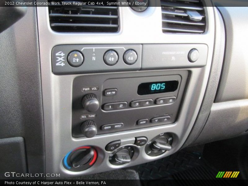 Controls of 2012 Colorado Work Truck Regular Cab 4x4