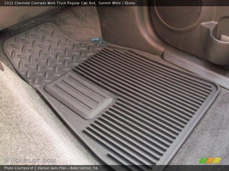 Summit White / Ebony 2012 Chevrolet Colorado Work Truck Regular Cab 4x4