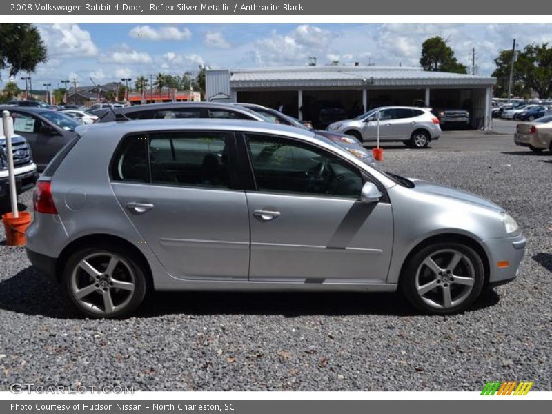 Reflex Silver Metallic / Anthracite Black 2008 Volkswagen Rabbit 4 Door