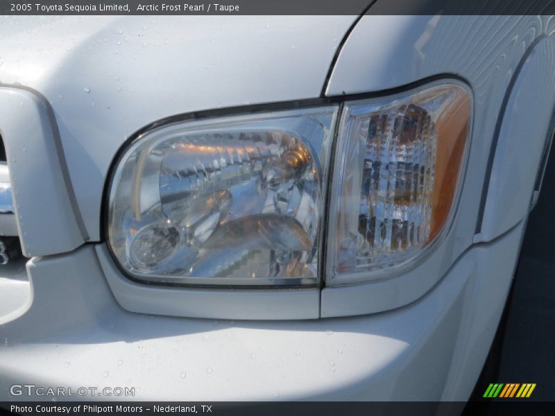 Arctic Frost Pearl / Taupe 2005 Toyota Sequoia Limited
