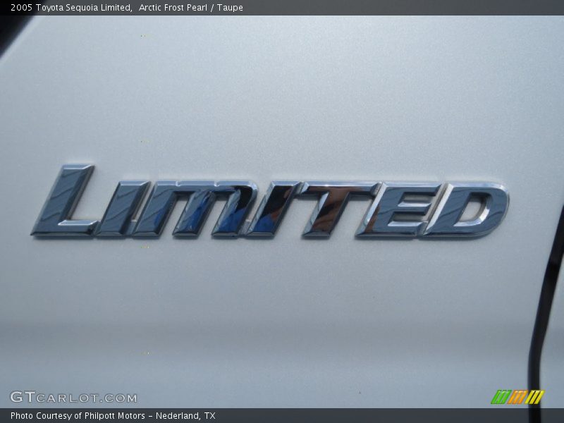 Arctic Frost Pearl / Taupe 2005 Toyota Sequoia Limited