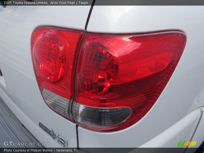 Arctic Frost Pearl / Taupe 2005 Toyota Sequoia Limited