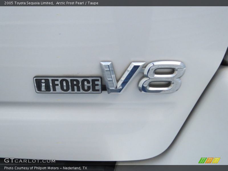 Arctic Frost Pearl / Taupe 2005 Toyota Sequoia Limited