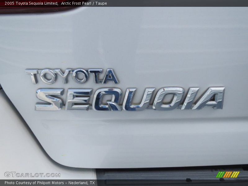Arctic Frost Pearl / Taupe 2005 Toyota Sequoia Limited
