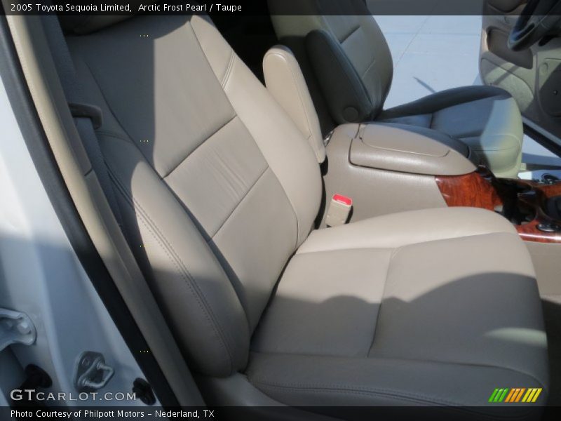 Arctic Frost Pearl / Taupe 2005 Toyota Sequoia Limited