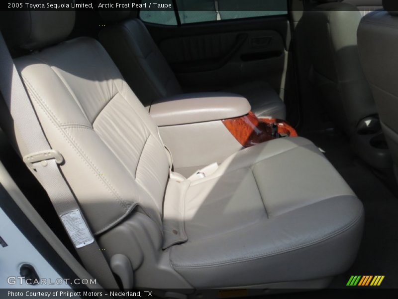 Arctic Frost Pearl / Taupe 2005 Toyota Sequoia Limited