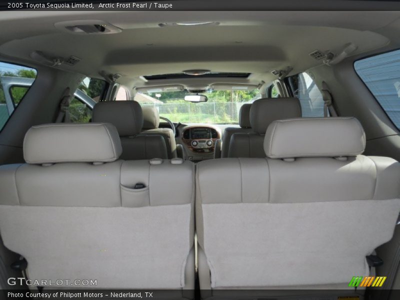 Arctic Frost Pearl / Taupe 2005 Toyota Sequoia Limited