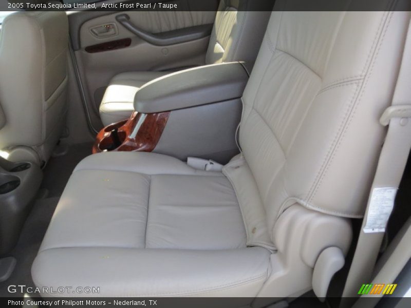 Arctic Frost Pearl / Taupe 2005 Toyota Sequoia Limited