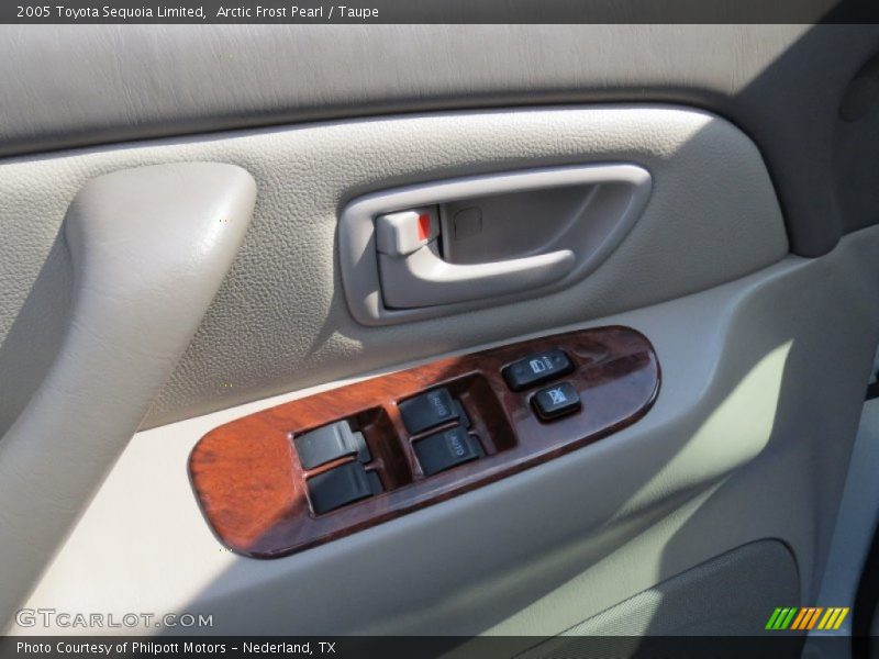 Arctic Frost Pearl / Taupe 2005 Toyota Sequoia Limited