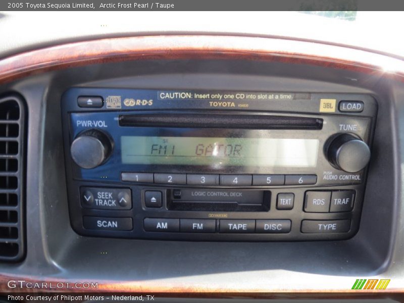 Arctic Frost Pearl / Taupe 2005 Toyota Sequoia Limited