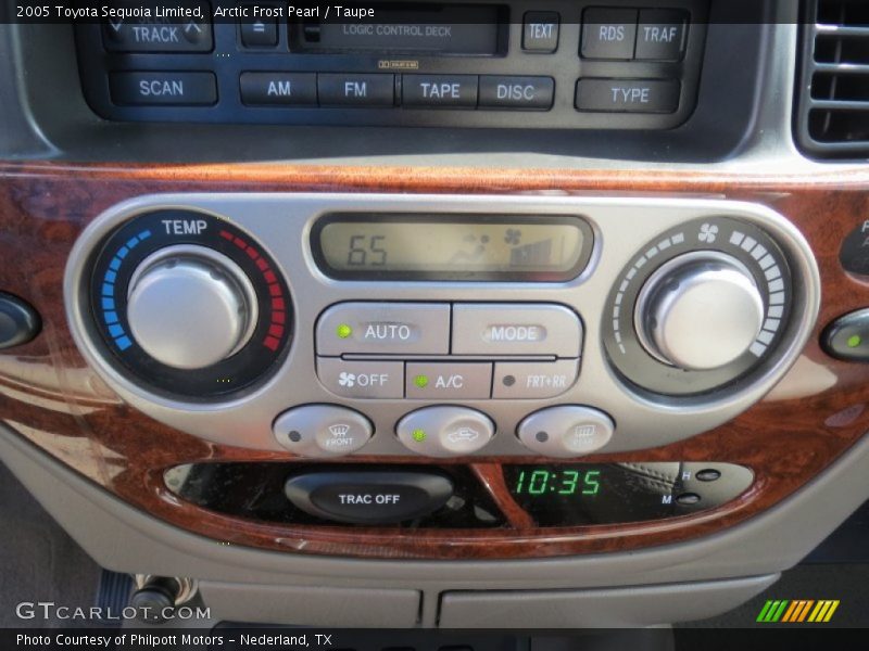 Arctic Frost Pearl / Taupe 2005 Toyota Sequoia Limited