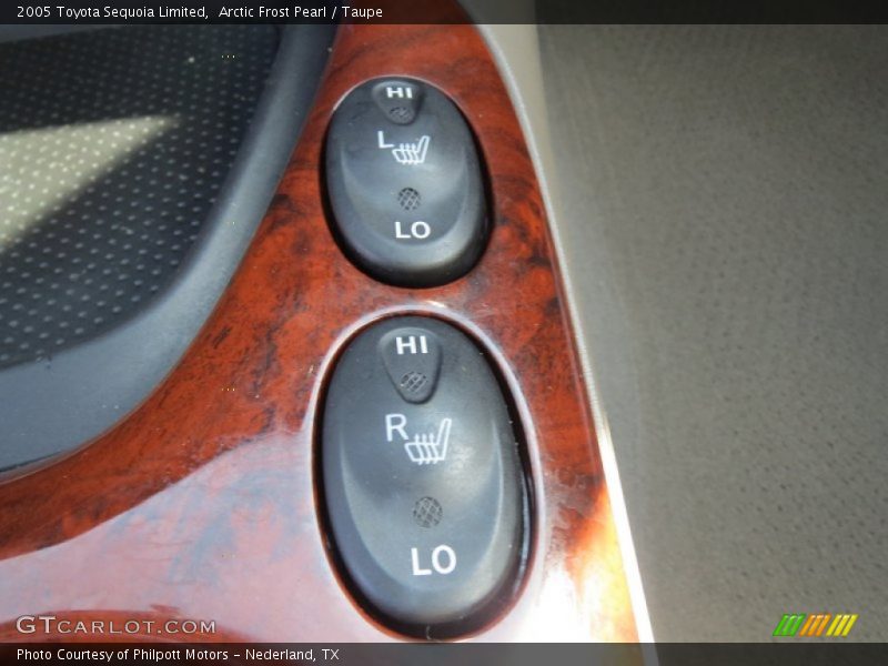Arctic Frost Pearl / Taupe 2005 Toyota Sequoia Limited