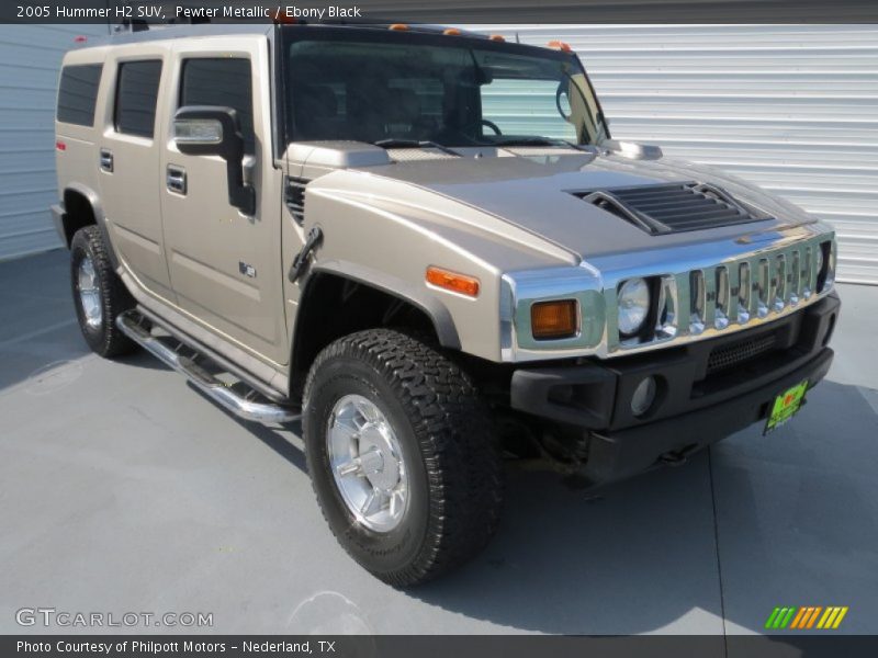 Pewter Metallic / Ebony Black 2005 Hummer H2 SUV