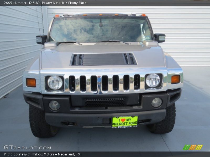 Pewter Metallic / Ebony Black 2005 Hummer H2 SUV