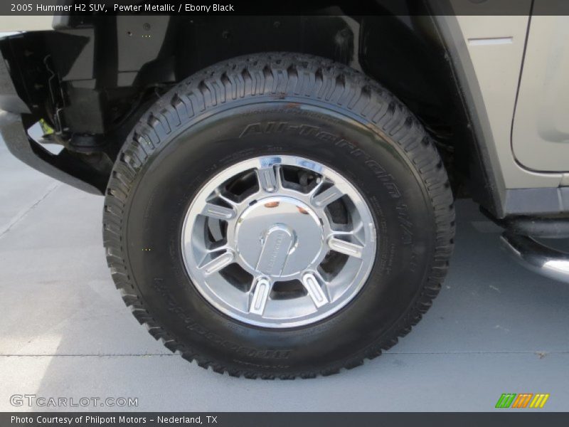 Pewter Metallic / Ebony Black 2005 Hummer H2 SUV