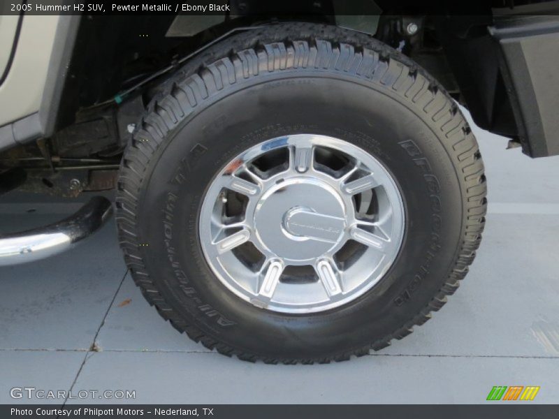 Pewter Metallic / Ebony Black 2005 Hummer H2 SUV