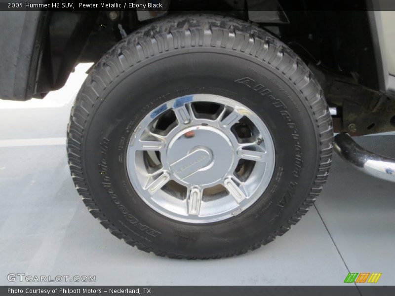 Pewter Metallic / Ebony Black 2005 Hummer H2 SUV