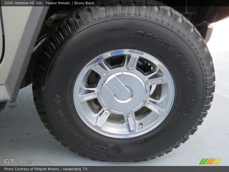 Pewter Metallic / Ebony Black 2005 Hummer H2 SUV