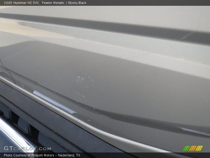 Pewter Metallic / Ebony Black 2005 Hummer H2 SUV