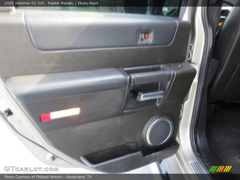 Pewter Metallic / Ebony Black 2005 Hummer H2 SUV
