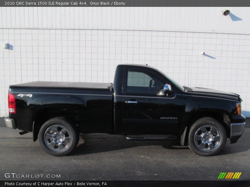 Onyx Black / Ebony 2010 GMC Sierra 1500 SLE Regular Cab 4x4