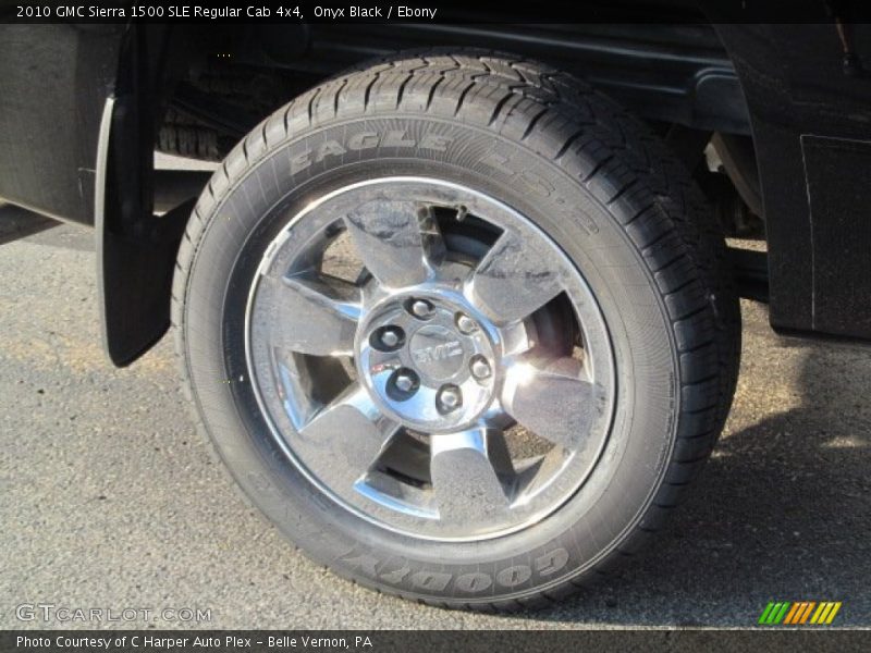 Onyx Black / Ebony 2010 GMC Sierra 1500 SLE Regular Cab 4x4