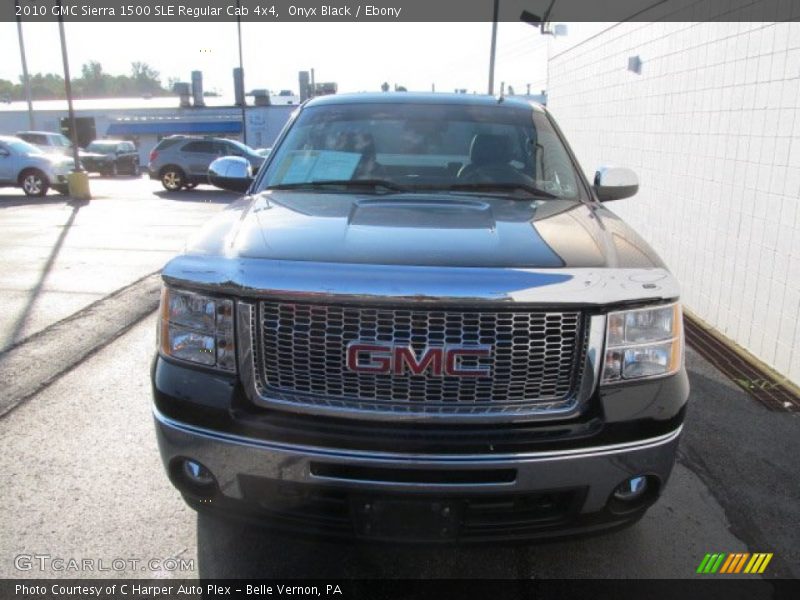 Onyx Black / Ebony 2010 GMC Sierra 1500 SLE Regular Cab 4x4