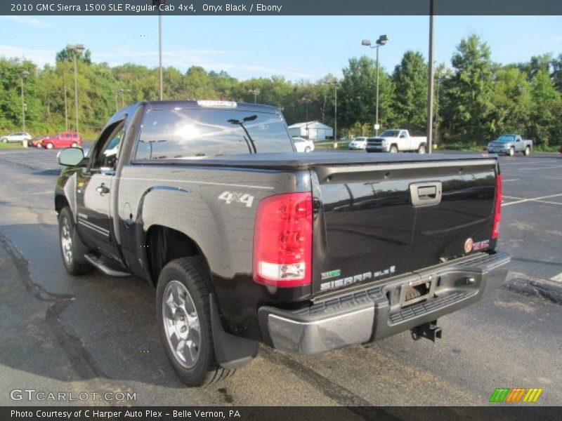 Onyx Black / Ebony 2010 GMC Sierra 1500 SLE Regular Cab 4x4