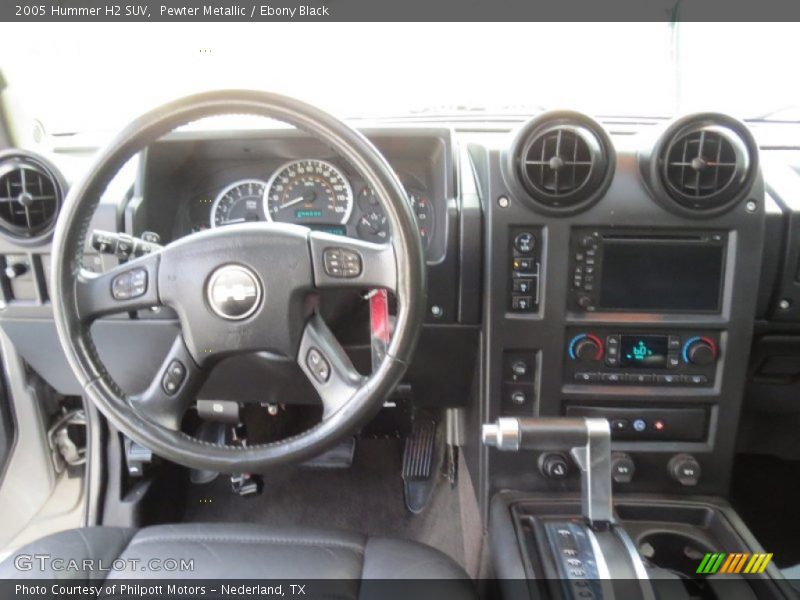 Pewter Metallic / Ebony Black 2005 Hummer H2 SUV