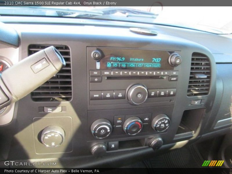 Onyx Black / Ebony 2010 GMC Sierra 1500 SLE Regular Cab 4x4