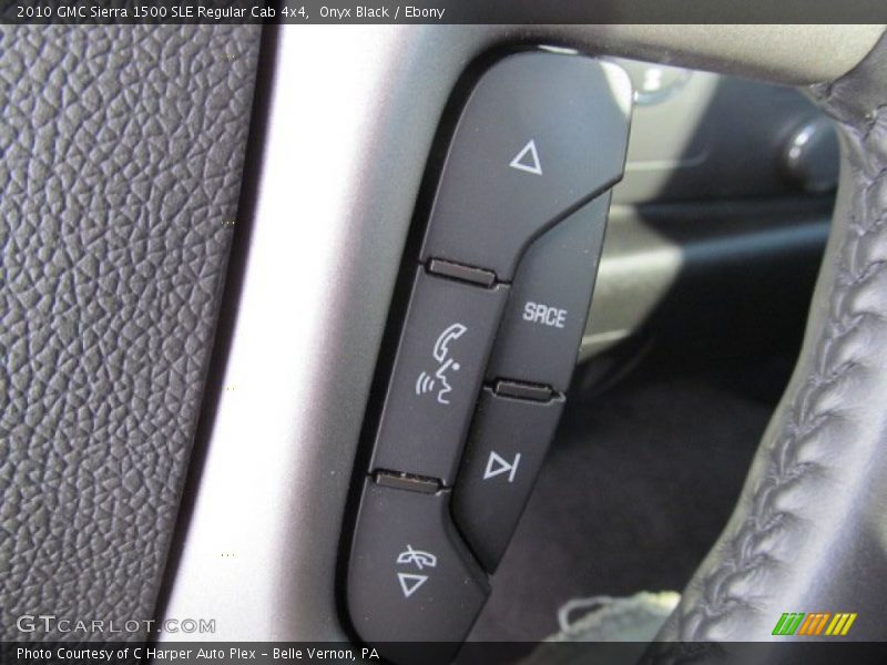 Onyx Black / Ebony 2010 GMC Sierra 1500 SLE Regular Cab 4x4