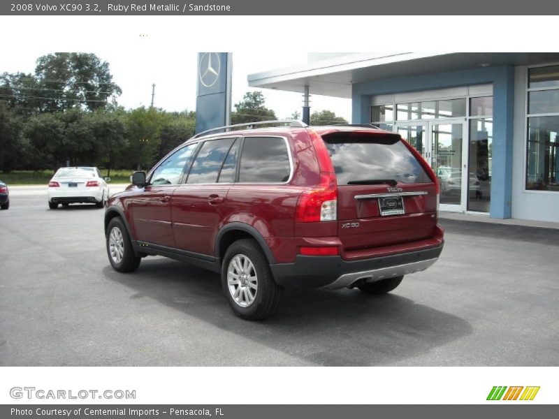 Ruby Red Metallic / Sandstone 2008 Volvo XC90 3.2