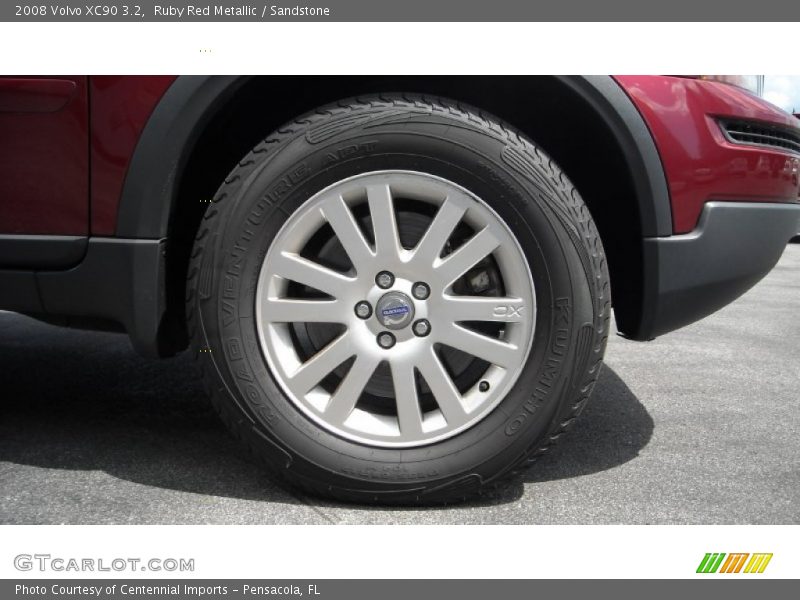 Ruby Red Metallic / Sandstone 2008 Volvo XC90 3.2