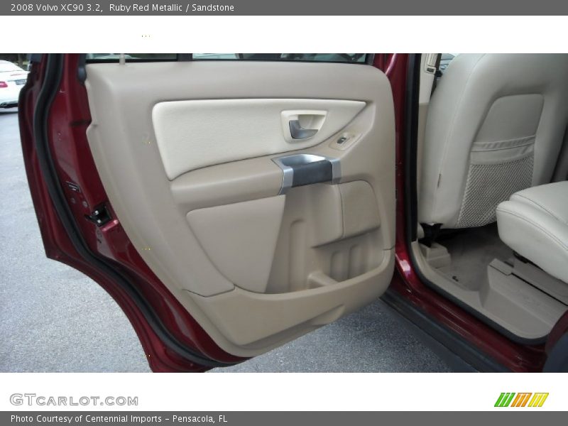 Ruby Red Metallic / Sandstone 2008 Volvo XC90 3.2
