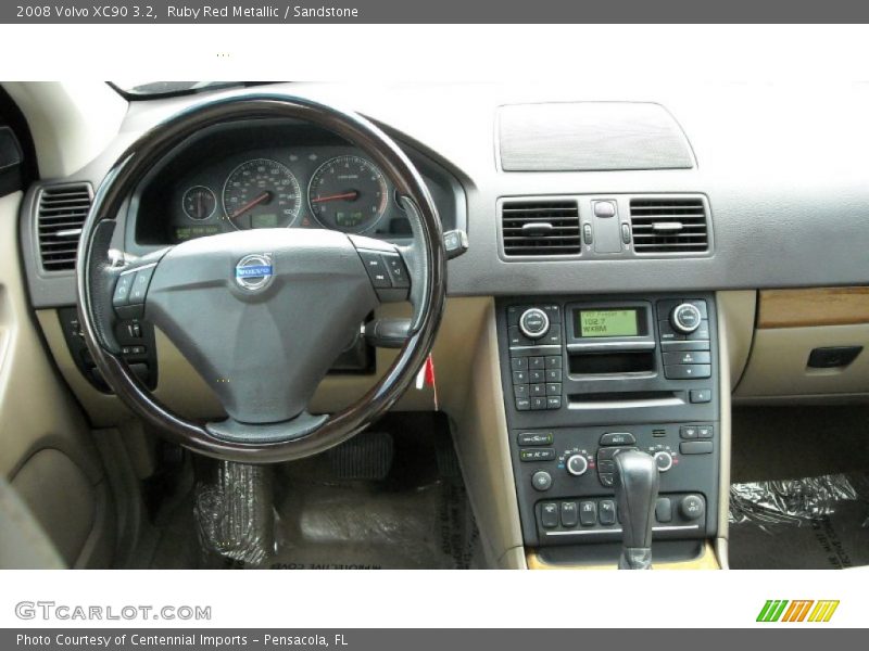 Ruby Red Metallic / Sandstone 2008 Volvo XC90 3.2